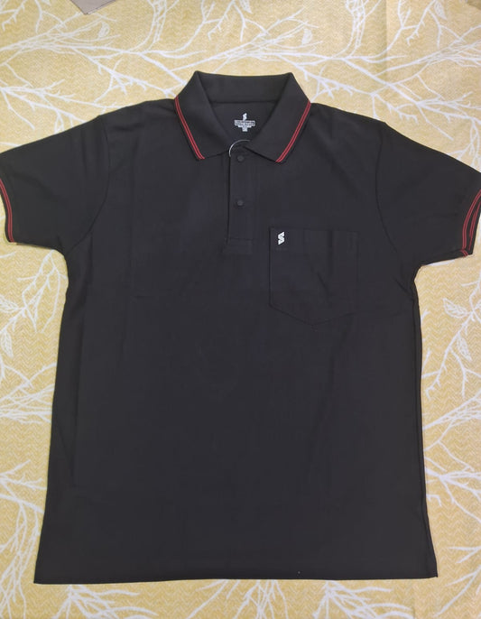 Black Polo T-shirt