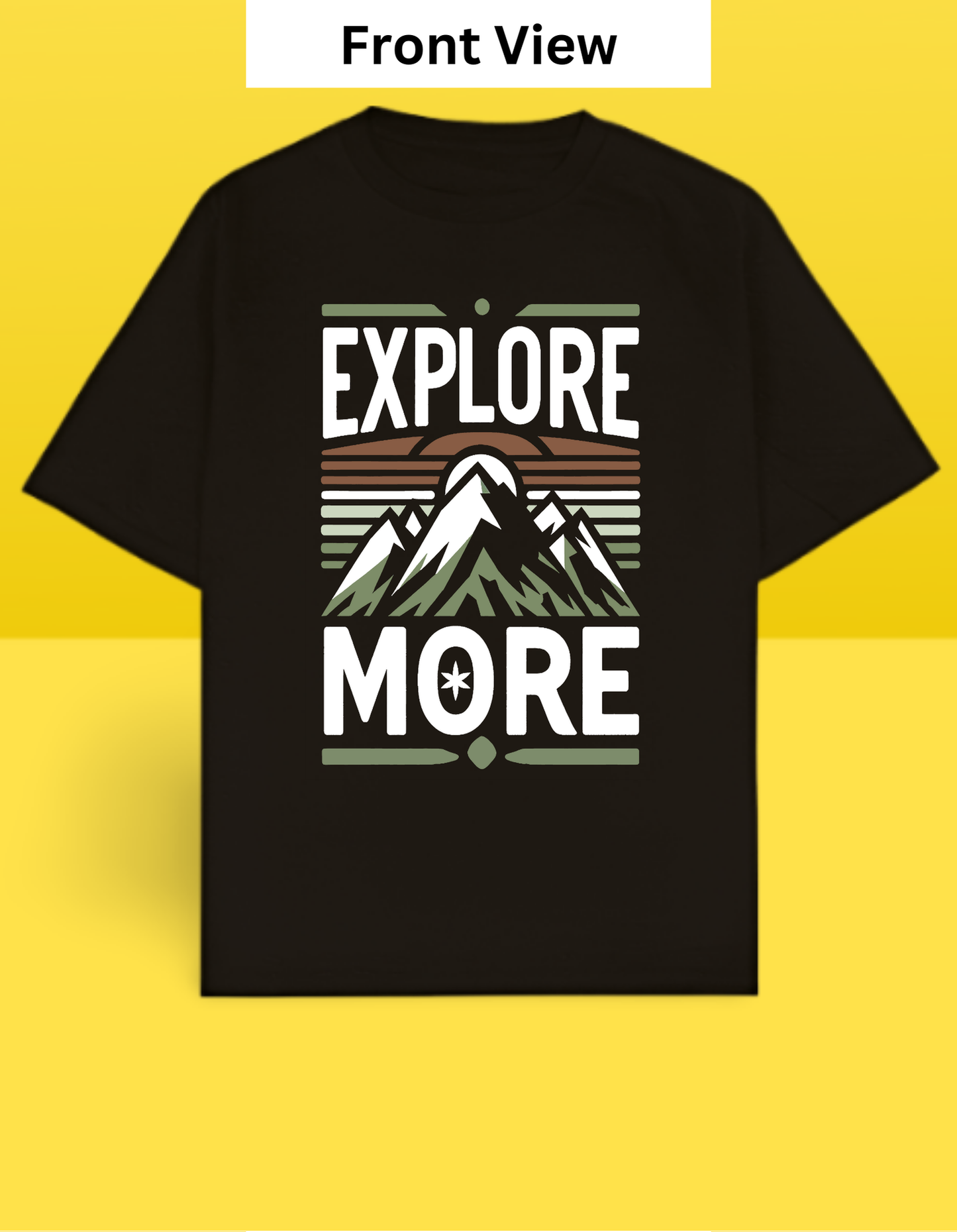 Explore & Conquer Oversized Tee