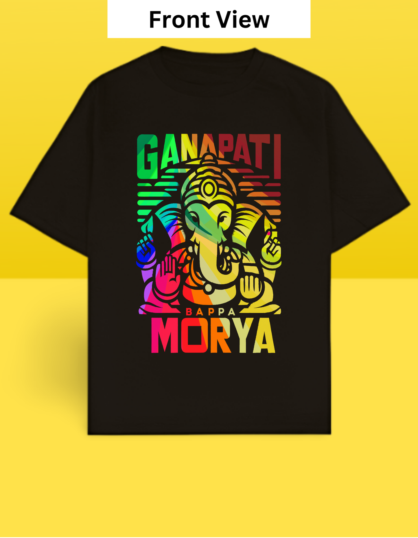 Lord Ganesha Oversized Tshirt