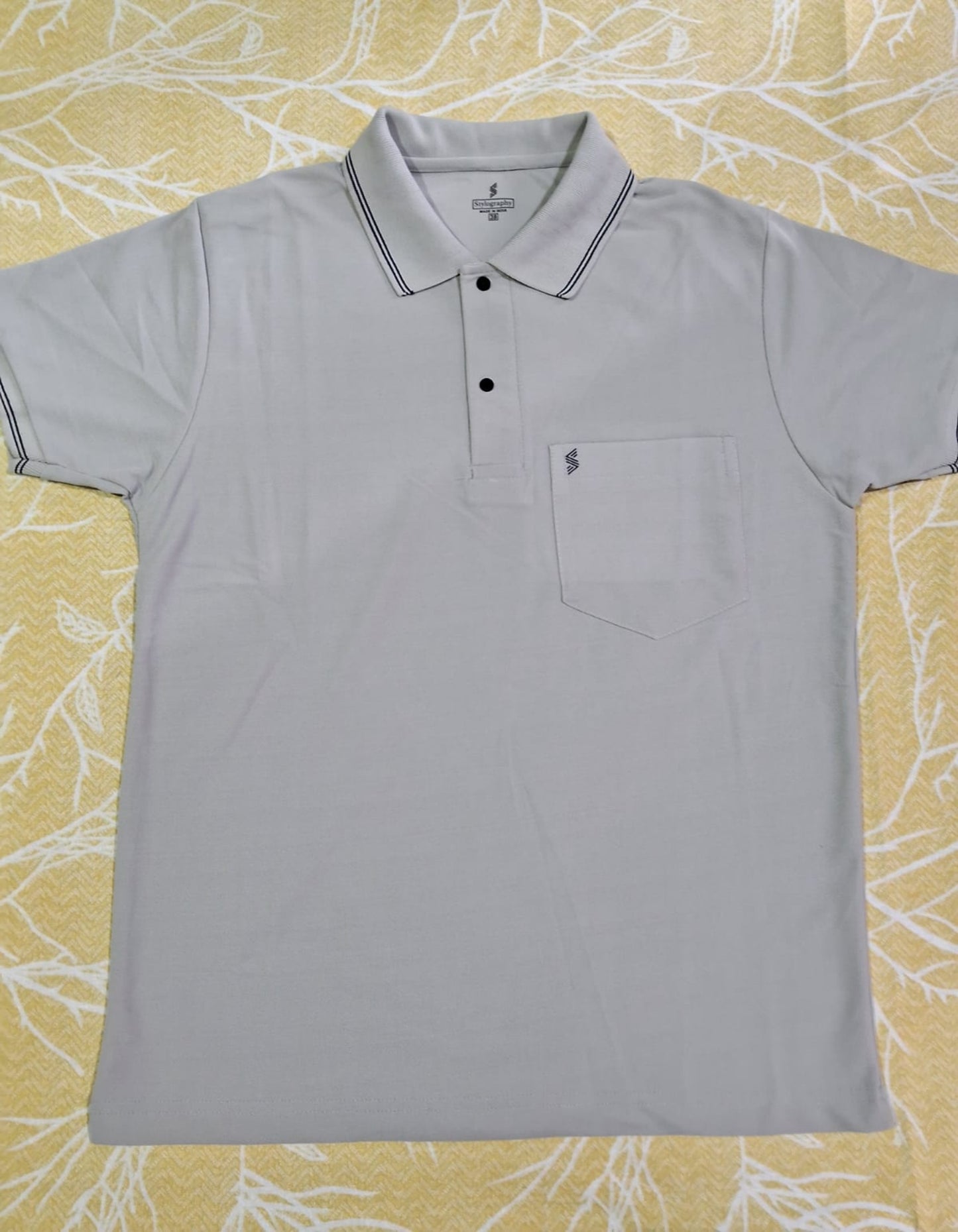 Grey Polo T-shirt