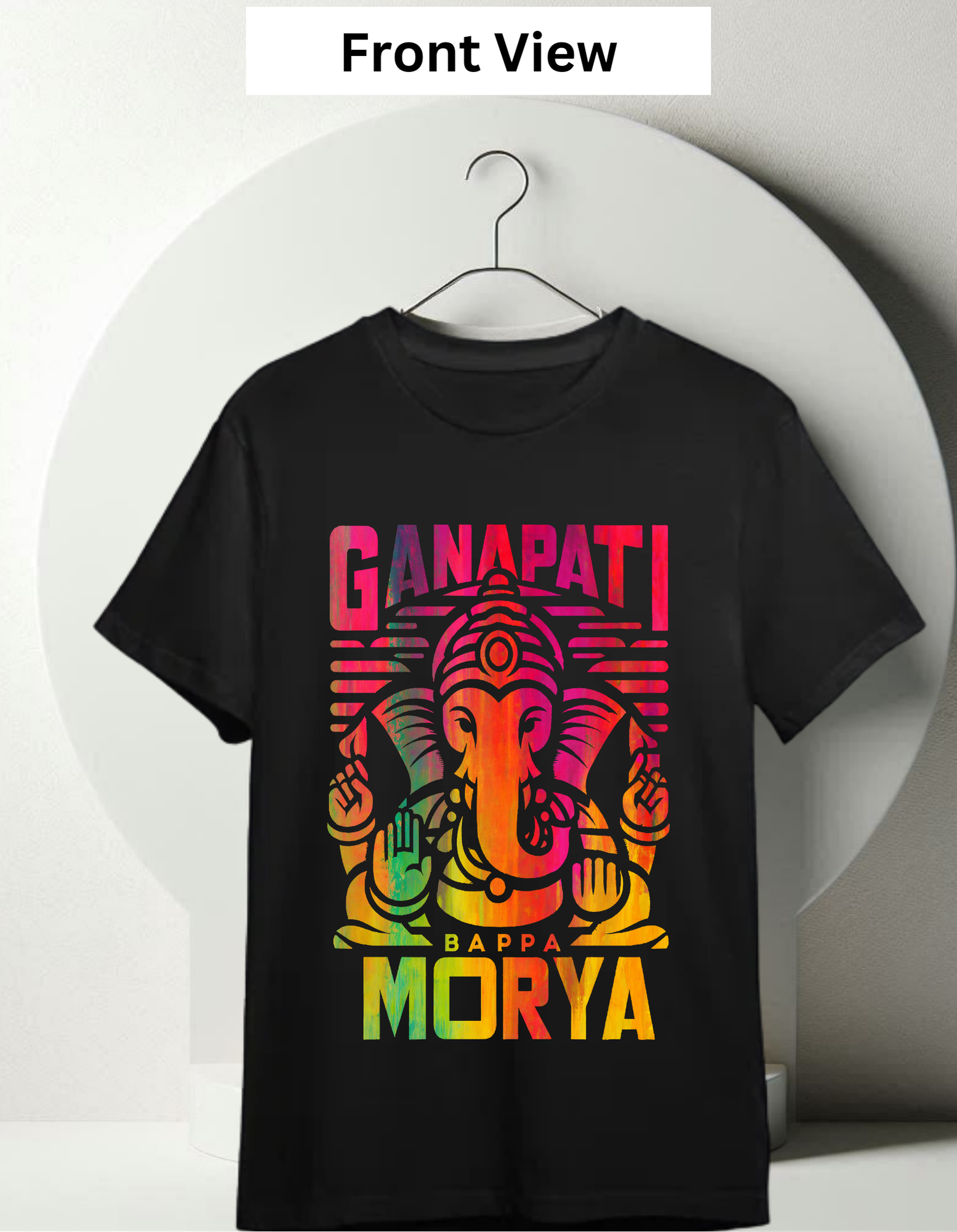 Divine Ganesha Regular Fit Tshirt