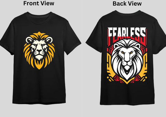 Fearless Lion Regular Fit Tee