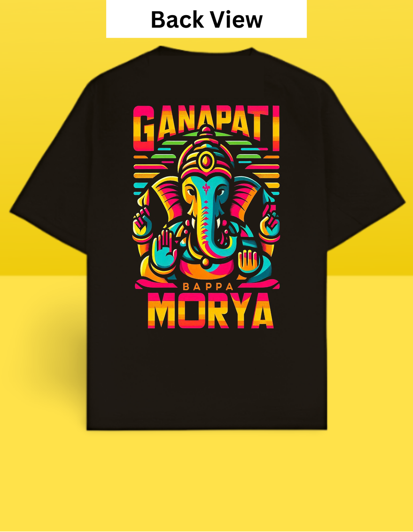 Ganapati Bappa Oversized Tee