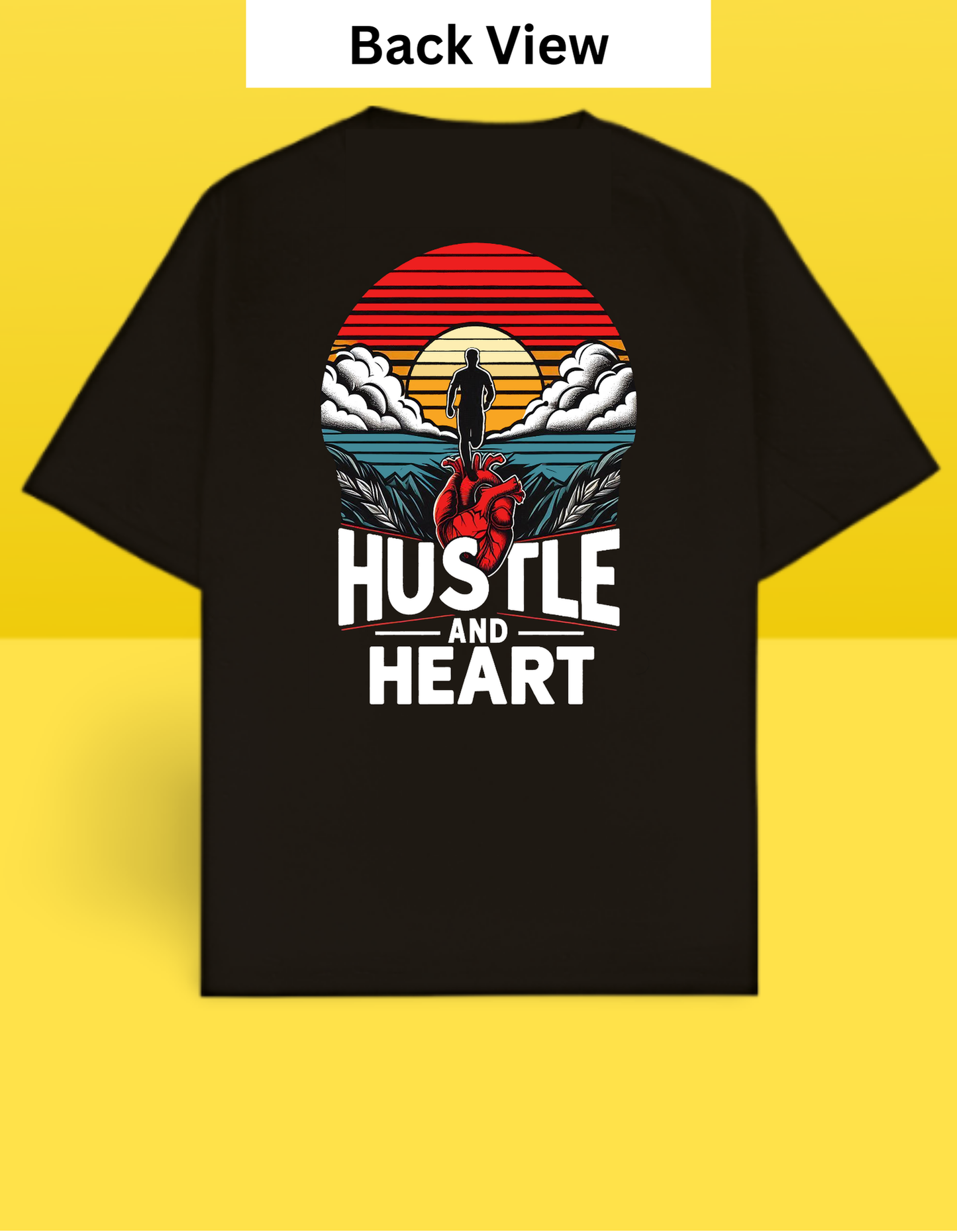 Hustle & Heart Oversized Tee