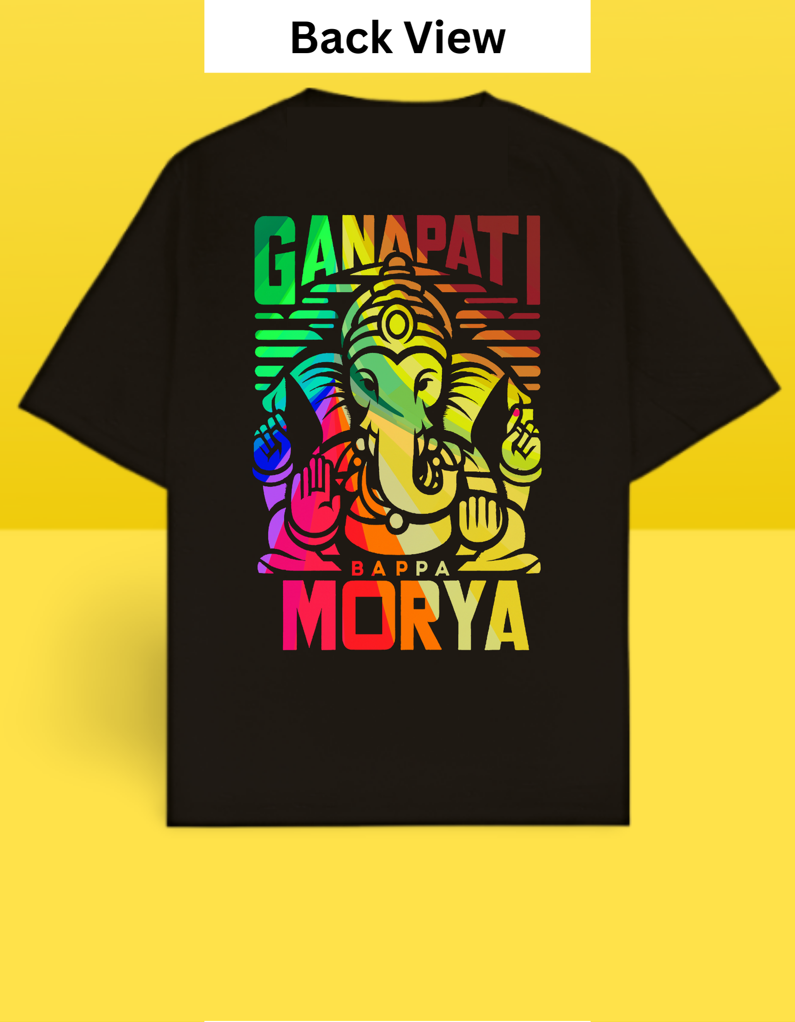 Lord Ganesha Oversized Tshirt