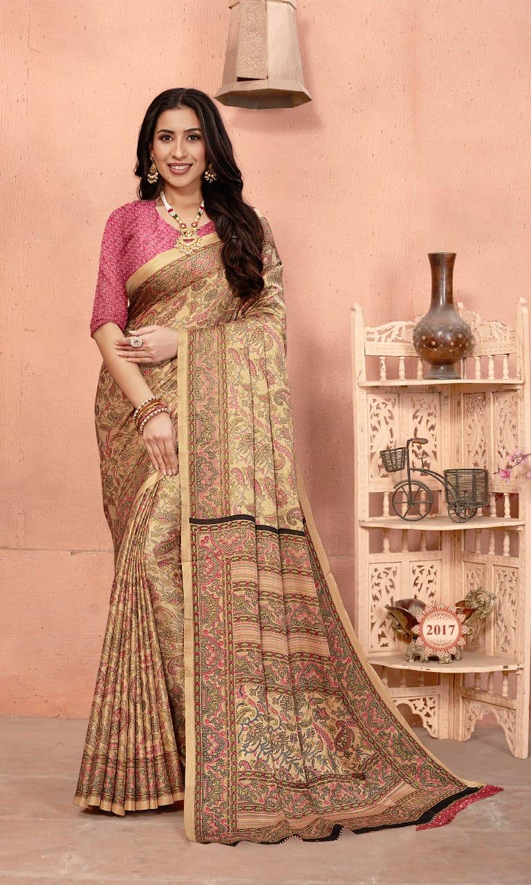 Pashmina Heritage Saree