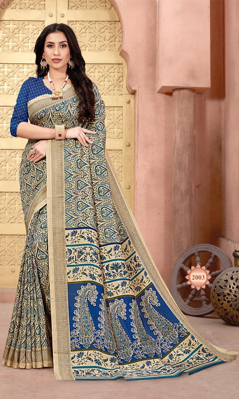 Regal Pashmina Weave Saree